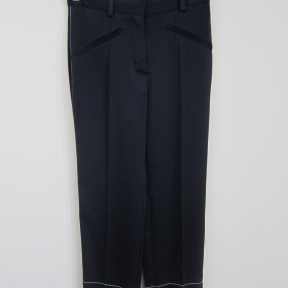 Authentic Navy Silk Marni PJ Style Pant